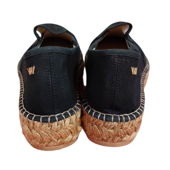 NEW VISCATA Barcelona Black Platform Canvas Espadrilles Womem's size 9.5 - Picture 6 of 10